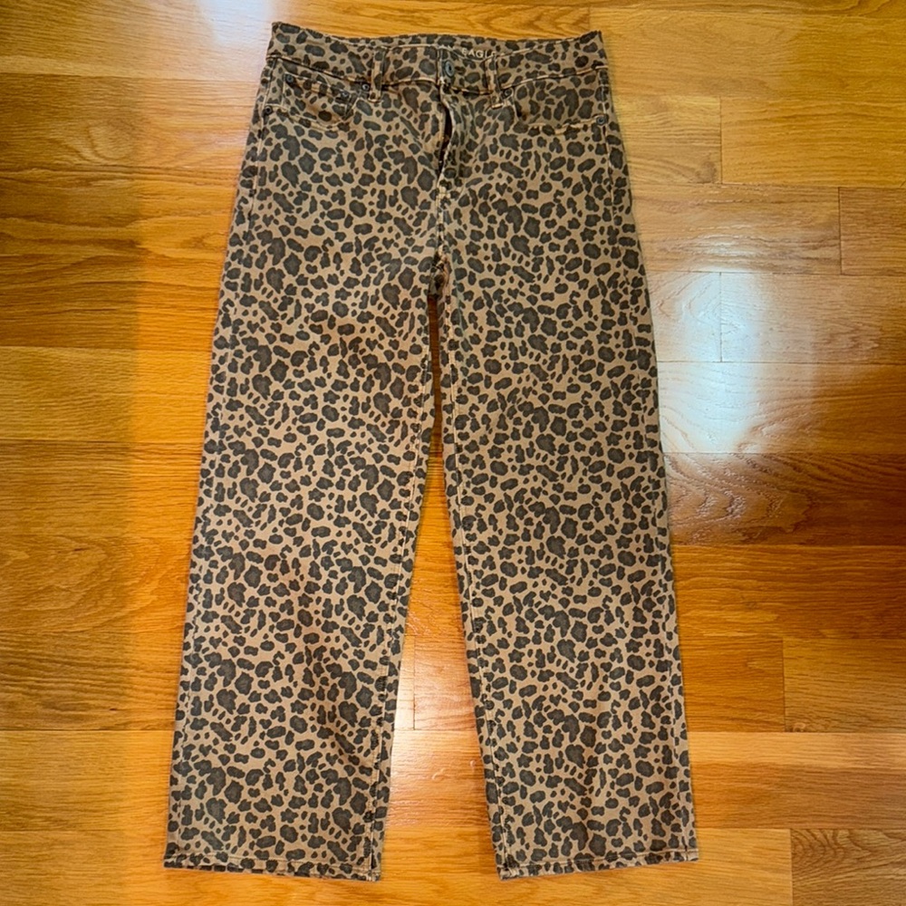 American Eagle Outfitters Leopard Pants